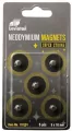 Magnesy neodymowe 5 sztuk - tantis.pl