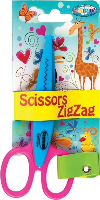 Nożyczki dla dzieci Zig Zag 13,5 cm - tantis.pl