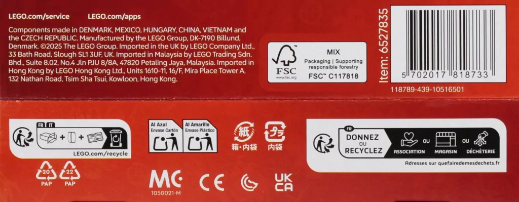 LEGO® Smoczy spinner Spinjitzu Kaia - tantis.pl