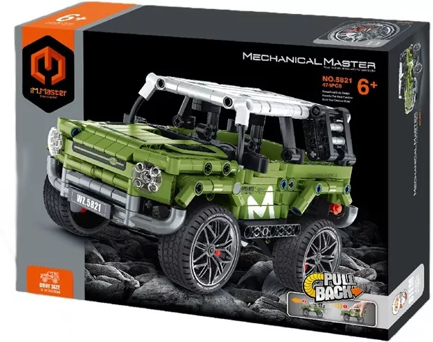 Klocki Jeep zielony 474el - tantis.pl