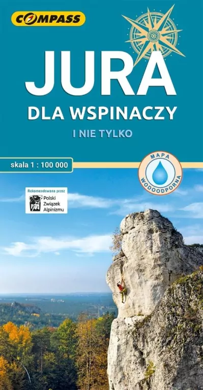 Mapa - Jura dla wspinaczy 1:100 000 - tantis.pl