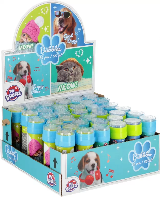 Bańki mydlane 55ml Cute Mix - tantis.pl