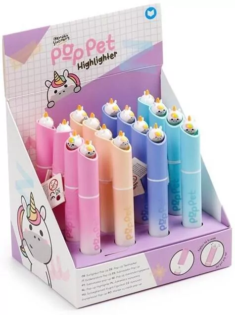 Zakreślacz Adoramals Pets Unicorn Pop Pet - tantis.pl