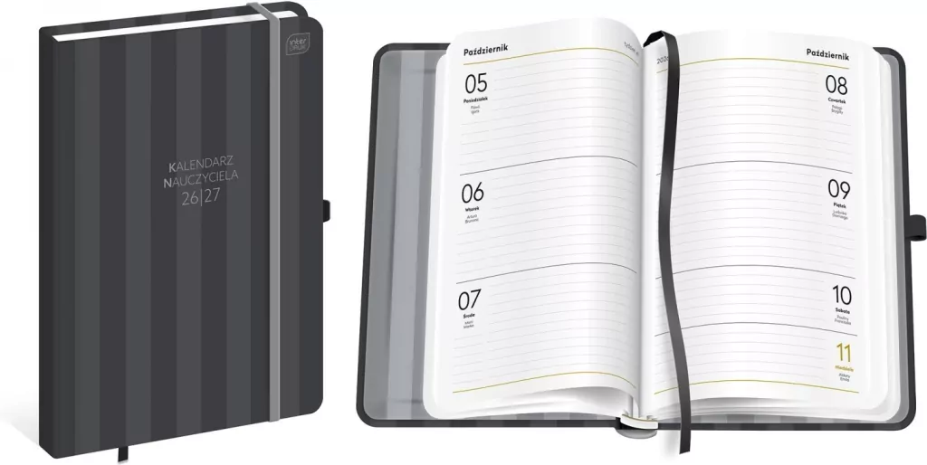 Kalendarz nauczyciela 2026/27 B5 Stripes - tantis.pl