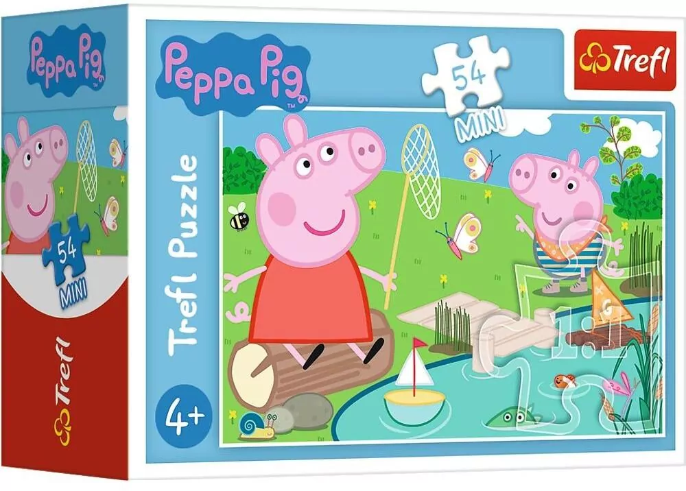 Puzzle 54 mini. Świnka Peppa. Wesoły dzień Świnki Peppy 1 - tantis.pl