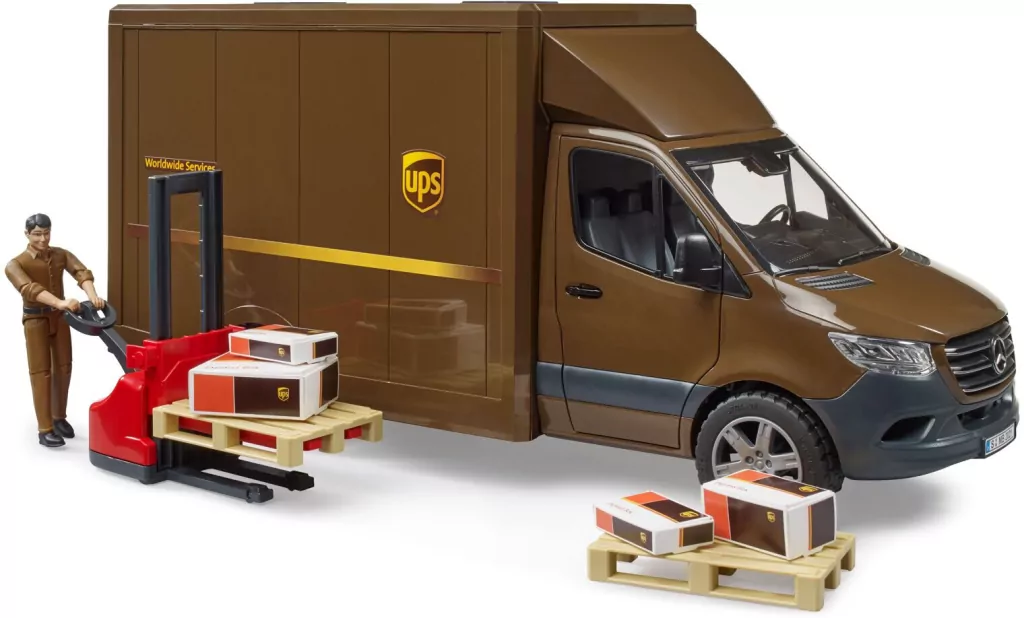 Mercedes Sprinter UPS z kierowcą i akcesoriami - tantis.pl