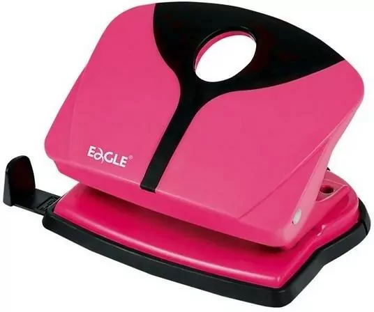 Dziurkacz TYP6602 różowy 16 kartek EAGLE - tantis.pl