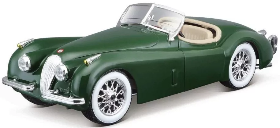Jaguar XK 120 Roadster 1:24 BBURAGO - tantis.pl