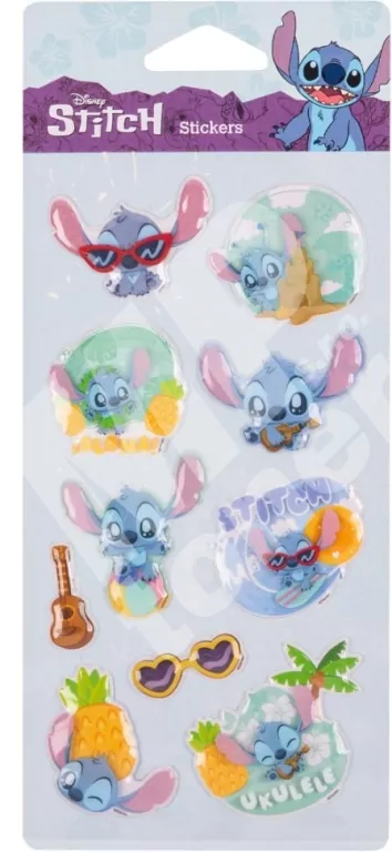 Naklejki pop up Disney Fashion Stitch wzór 3 - tantis.pl