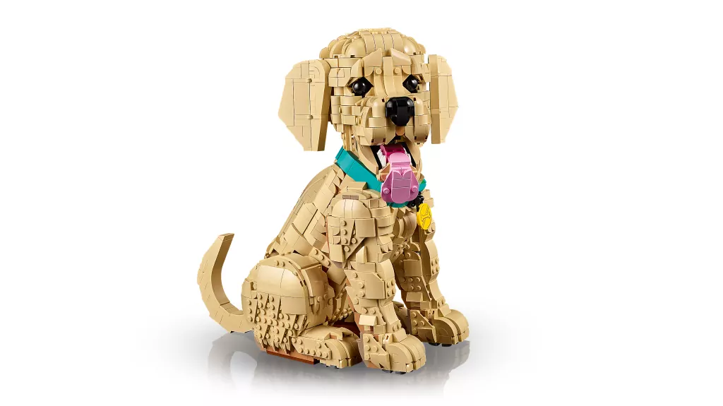 LEGO® Icons. Szczeniak golden retriever 11384 - tantis.pl
