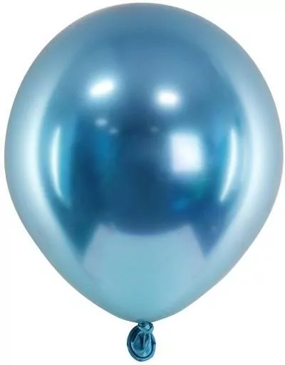Balony Glossy niebieski 12cm - tantis.pl