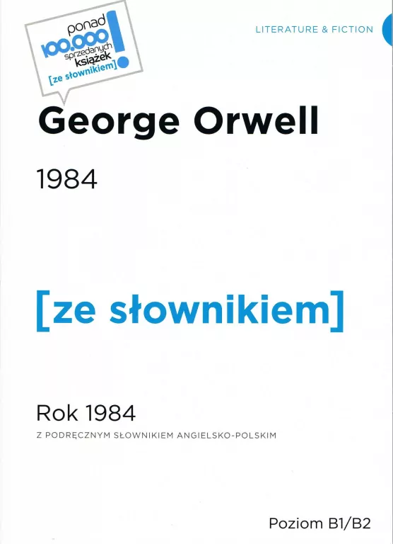Rok 1984. Poziom B1/B2 - tantis.pl