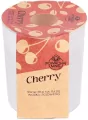 Świeczka sojowa Powąchaj mnie Cherry biały 130ml - tantis.pl