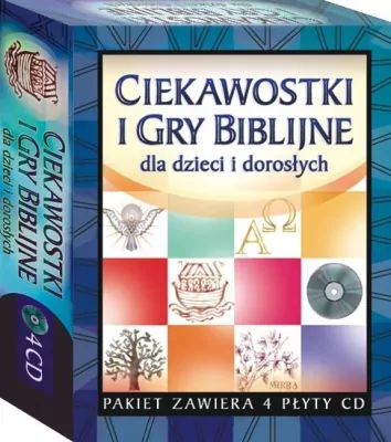 Ciekawostki i gry biblijne dla dzieci i dorosłych. Pakiet 4 CD. E-book