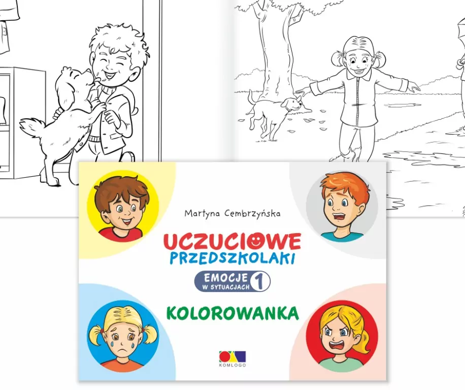 Uczuciowe przedszkolaki. Emocje w sytuacjach. Część 1 - tantis.pl