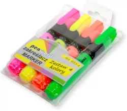 Zakreślacze 4 kolory