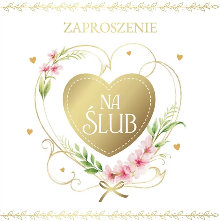 Zaproszenie Rocznica Ślubu (10szt) - tantis.pl