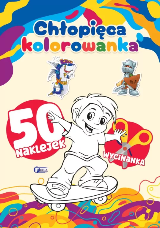 Chłopięca. Kolorowanka - tantis.pl