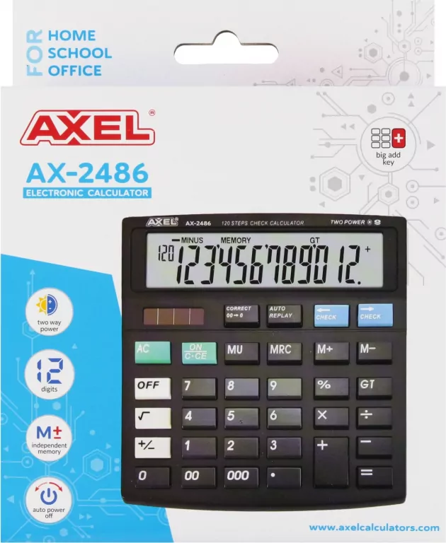 Kalkulator Axel AX-2486 - tantis.pl