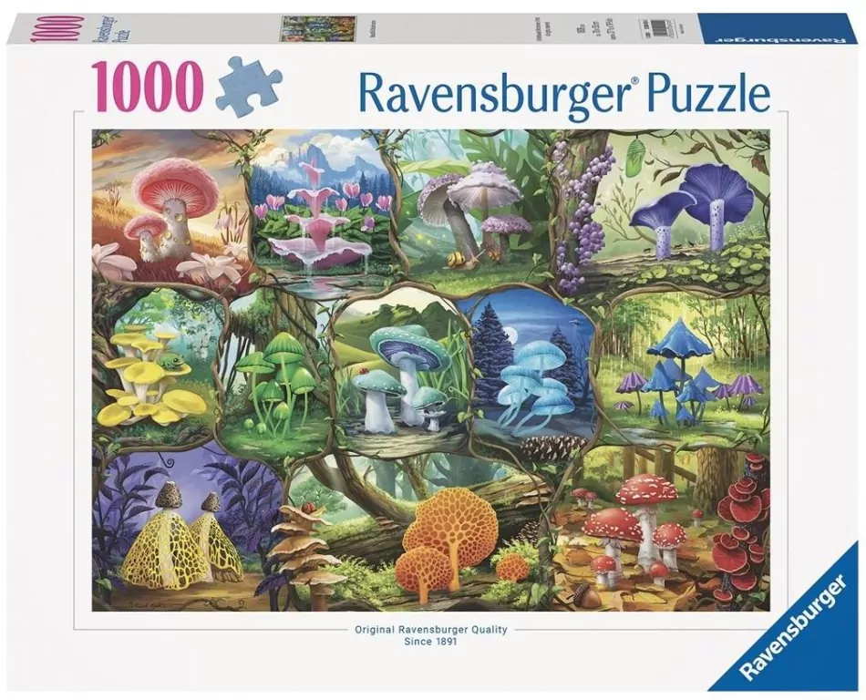 Puzzle 1000 Piekne grzyby - tantis.pl