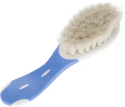 Szczotka dla niemowląt miękka niebieska NUK