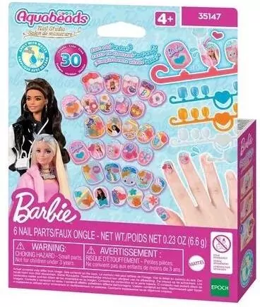 Aquabeads Barbie studio paznokci - tantis.pl