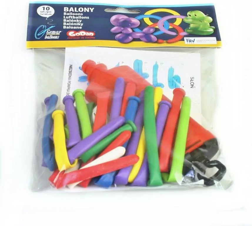 Balony Premium do modelowania z pompką - tantis.pl