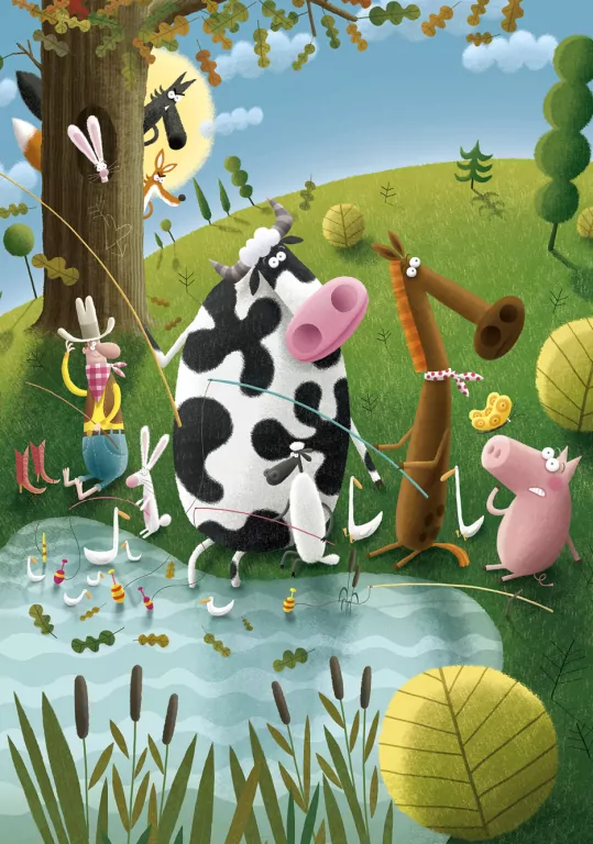Granna. Puzzle 500. Superfarmer - tantis.pl