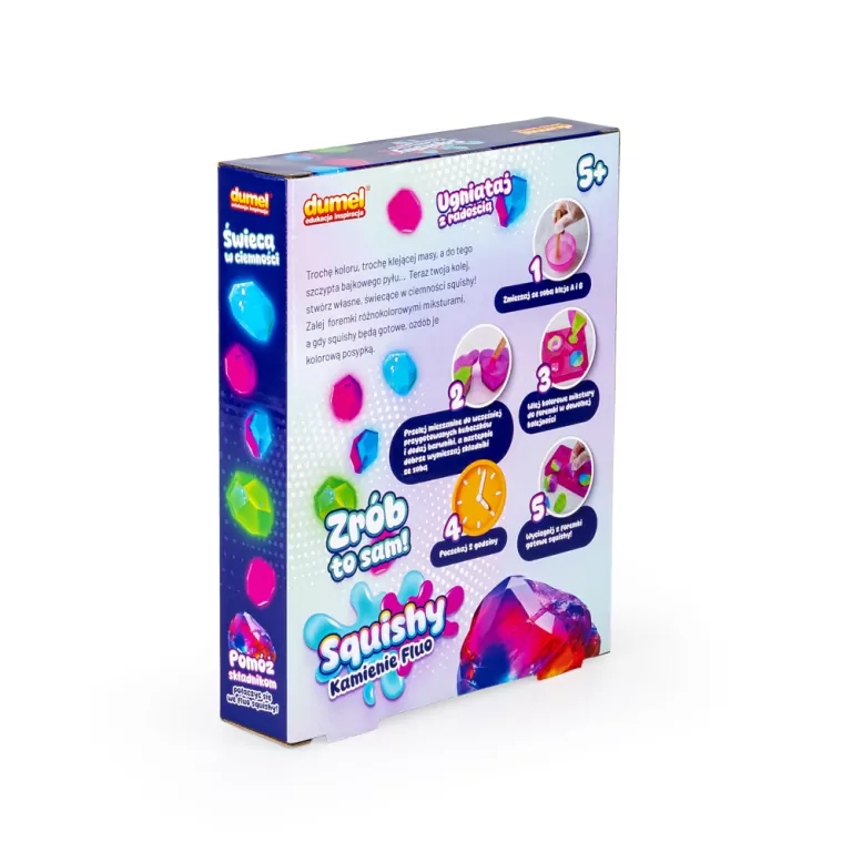 Squishy. Kamienie fluo - tantis.pl