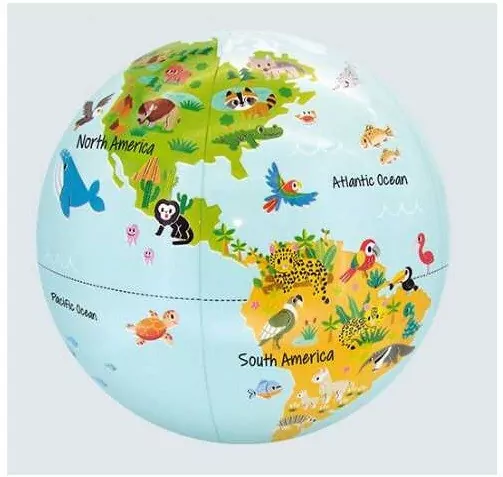 Globus 30 cm. Małe zwierzęta natury - tantis.pl