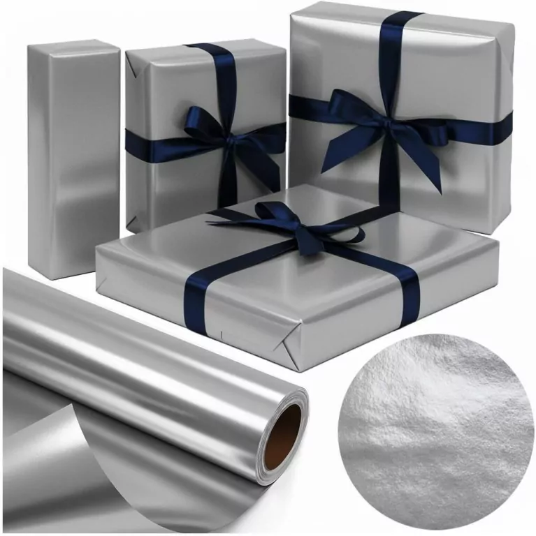 Papier metalik Silver X-Strong 57cmx25m - tantis.pl