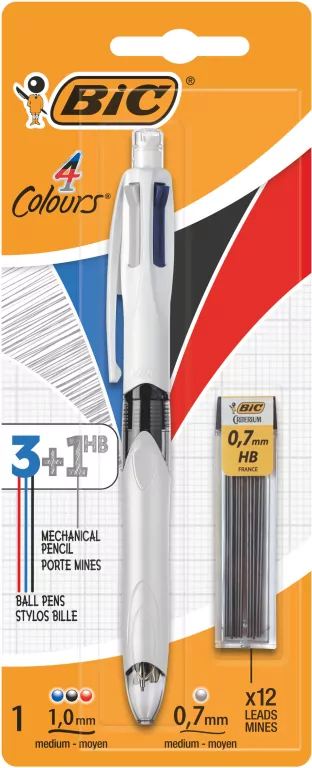BIC. Długopis z ołówkiem, 4 Colours - tantis.pl
