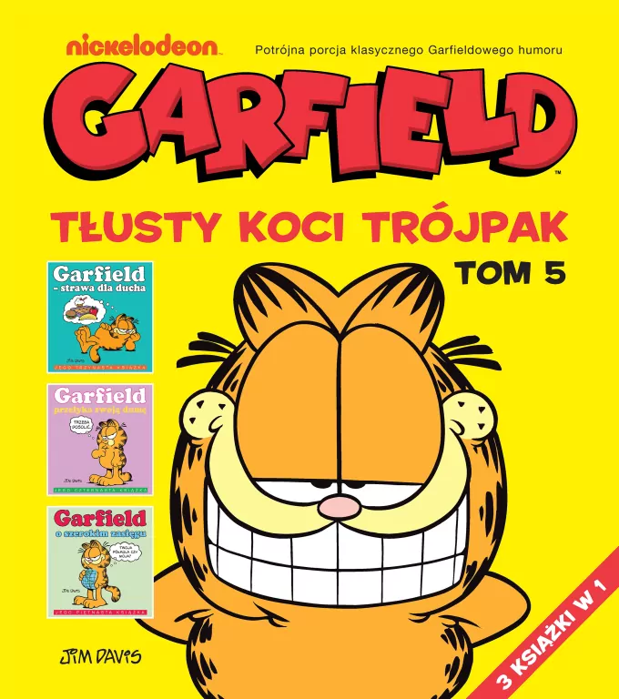 Garfield. Tłusty koci trójpak. Tom 5 - tantis.pl