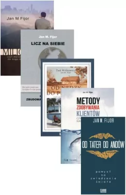 Pakiet: Jak zostałem milionerem / Od nędzy do pieniędzy / Metody zdobywania klientów / Licz na siebie / Od Tater do Andów