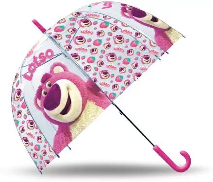 Parasolka manualna przezroczysta Lotso 46 cm LTS00012 - tantis.pl