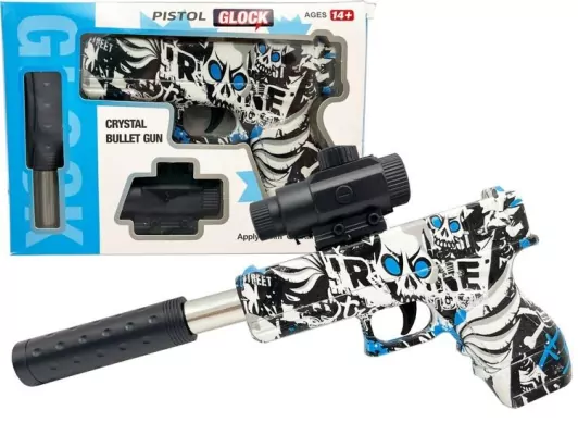 Pistolet na kulki wodne i plastikowe 6mm K702