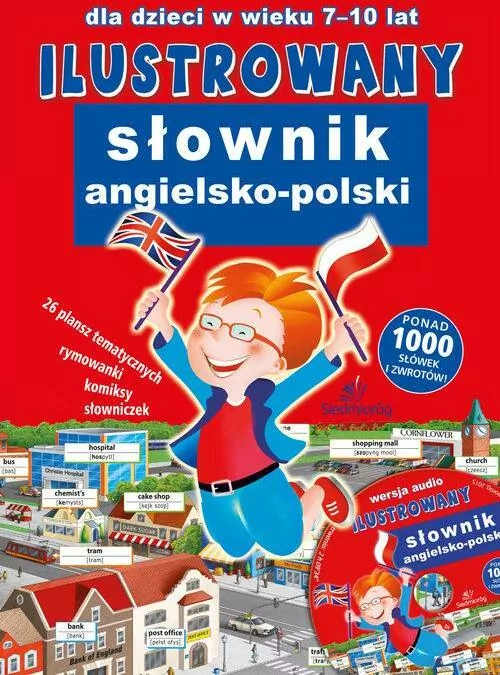 Ilustrowany słownik angielsko - polski + CD - tantis.pl