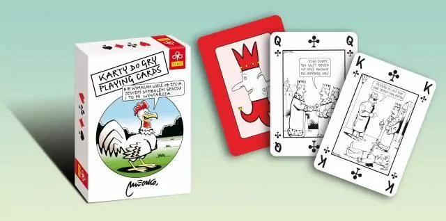 Karty do gry. Mleczko. 55 kart. - tantis.pl