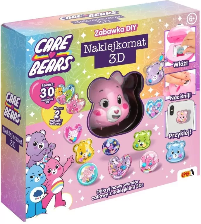 Naklejkomat 3D Care Bears - tantis.pl