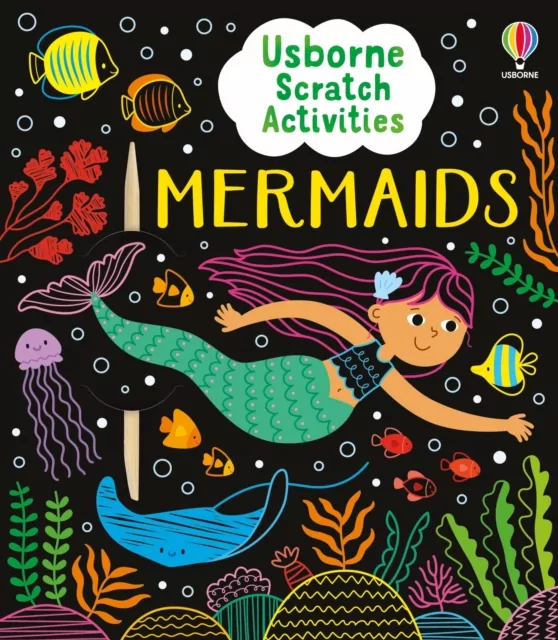 Usborne Scratch Activities Mermaids - tantis.pl