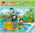 Piankowe puzzle A4. Piraci - tantis.pl