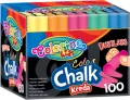 Kreda kolorowa bezpyłowa 100 szt. Colorino Kids - tantis.pl