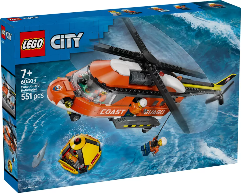 LEGO® City.  Helikopter straży przybrzeżnej 60503 - tantis.pl