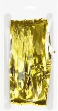 Kurtyna party złota 100x200cm - tantis.pl