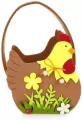 Koszyk wielkanocny kurka - tantis.pl