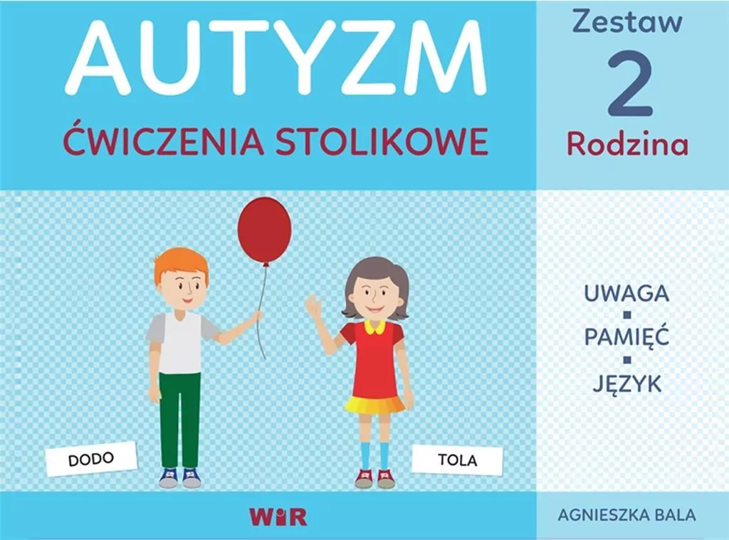Autyzm. Ćwiczenia stolikowe. Zestaw 2. Rodzina - tantis.pl