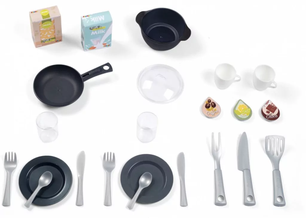 Elektroniczna Kuchnia Bon Appetit Niebieska dźwięk Smoby - tantis.pl