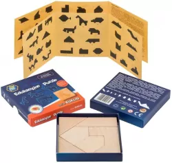Puzzle drewniane - seria EUKLID