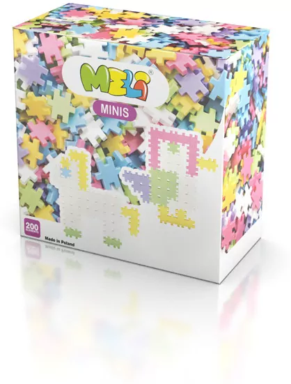 Klocki Meli Minis Pastel Girls 200 elementów - tantis.pl