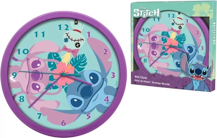 Zegar ścienny Stitch 25cm LAS3098 - tantis.pl